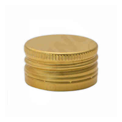 Golden screw cap pre-threaded ⌀31.5 (100 pcs)