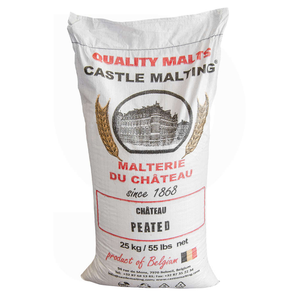 Grains de malt Château Peated (25 kg)