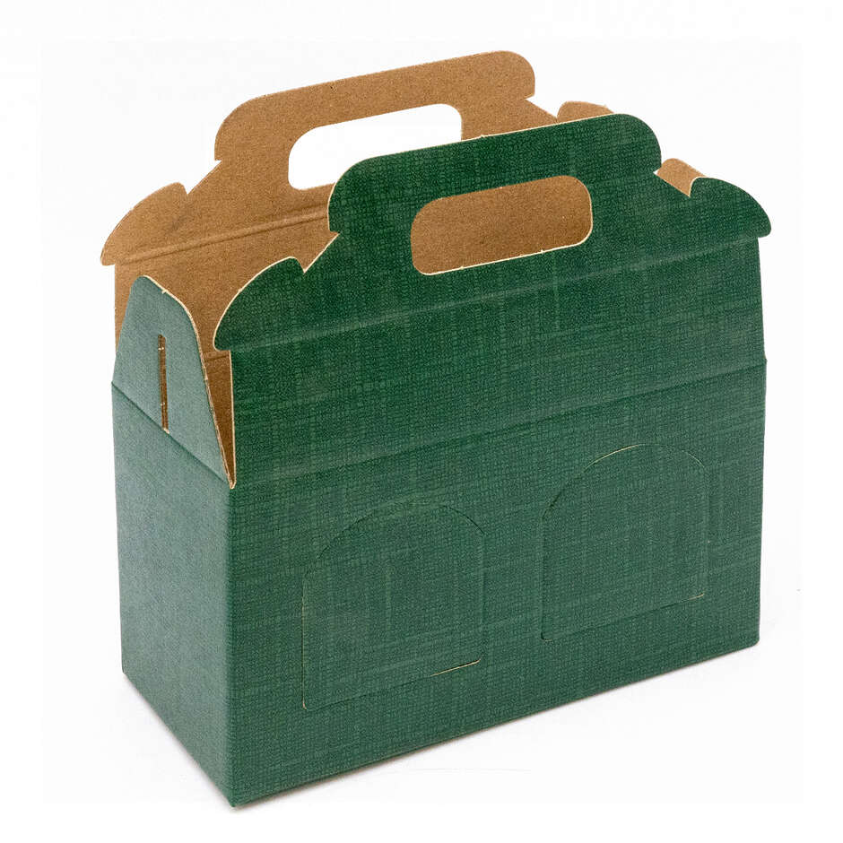 Green carry jar box 2 jars 212 mL (10 pieces)