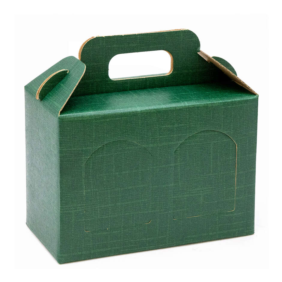 Green carry jar box 2 jars 314 mL (10 pieces)