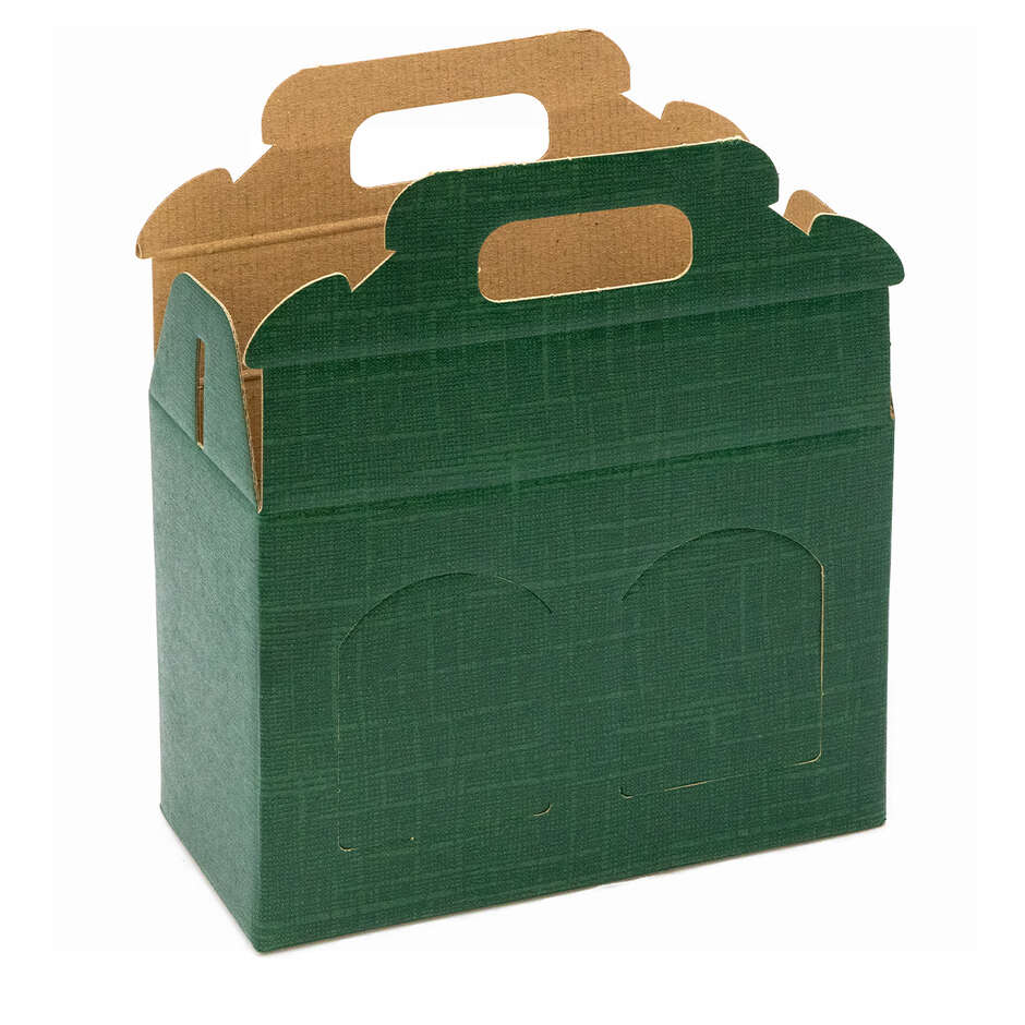 Green carry jar box 2 jars 314 mL (10 pieces)