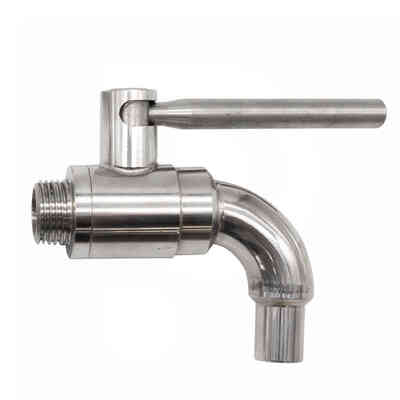 Grifo inox para vino de 3/4"