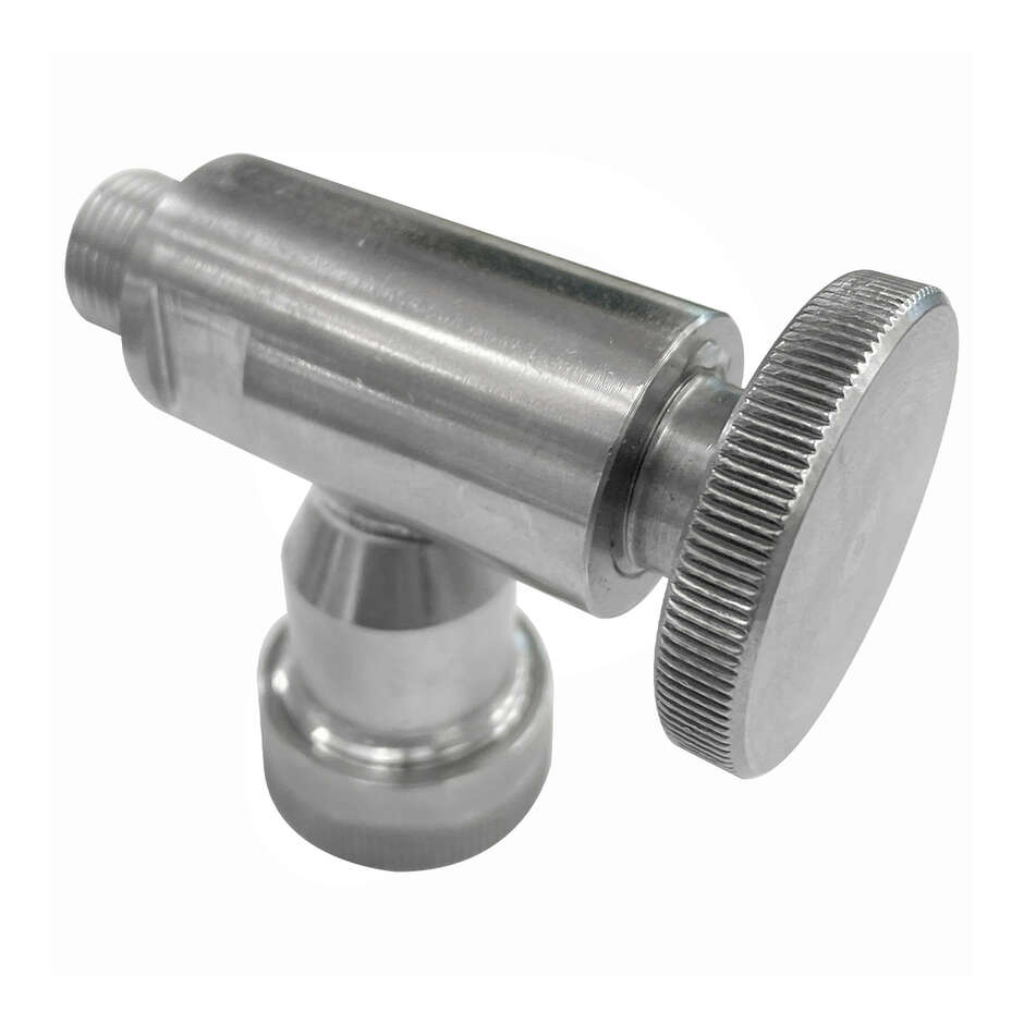 Grifo superior de acero Inoxidable de 3/8" para Indicador de Nivel