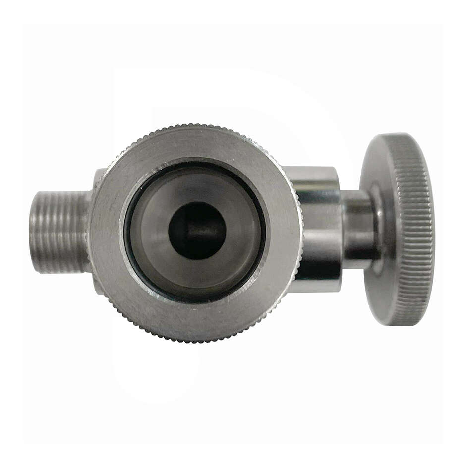 Grifo superior de acero Inoxidable de 3/8" para Indicador de Nivel