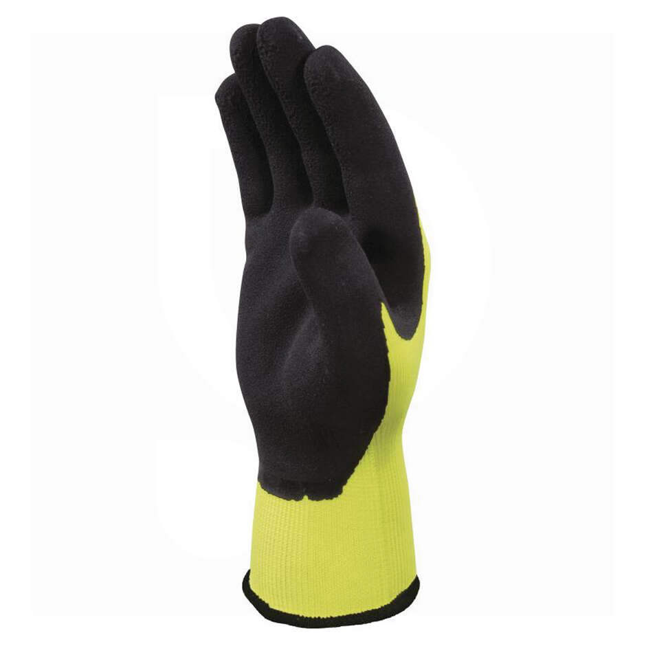 Guantes Recubiertos de Latex Negro - Talla 10 (XL)