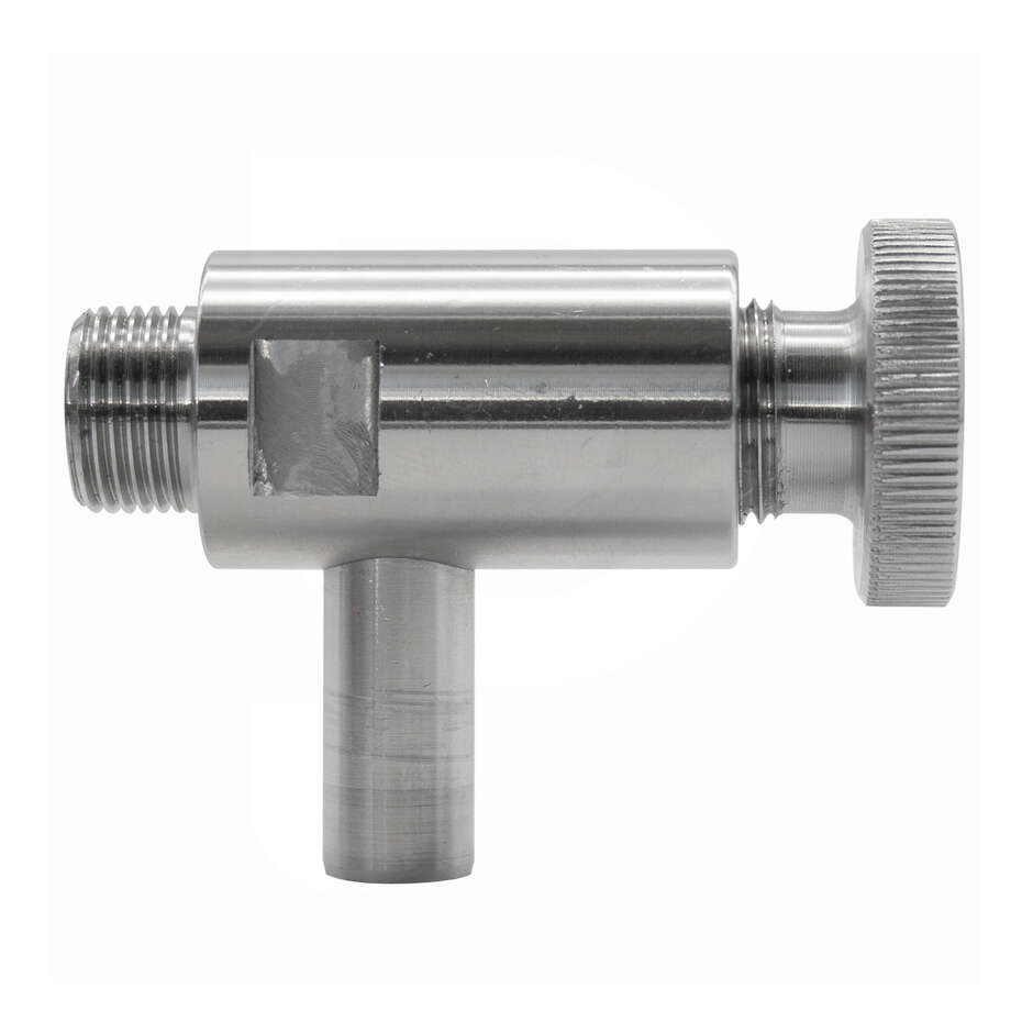 Hahn für Weinprobe aus AISI 304 Edelstahl  3/8" M 