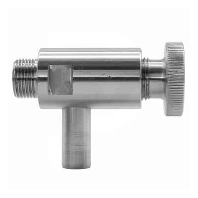 Hahn für Weinprobe aus AISI 304 Edelstahl  3/8" M 