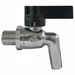 Hahn Messing verchromt 3/8"