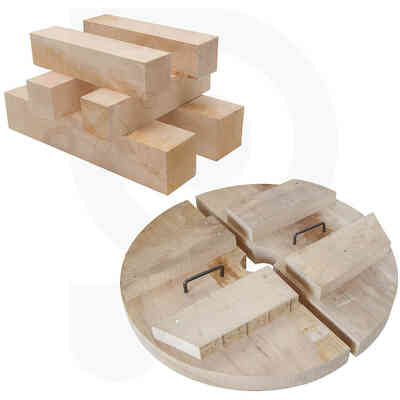 Halbmonde und Stücke für Presse 80