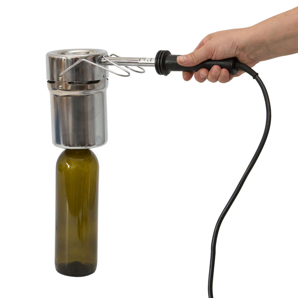 Hand Pvc Capsule Heat Shrinker Wine Polsinelli Enologia