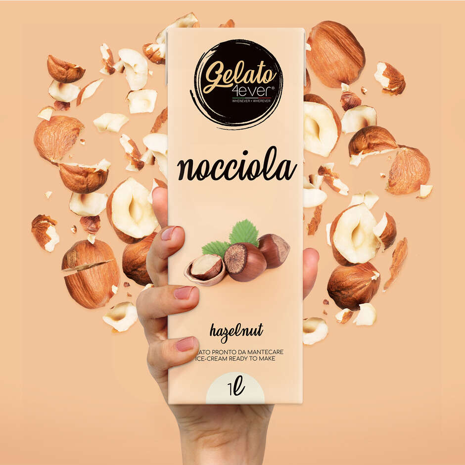 Hazelnut gelato Mix 1 L