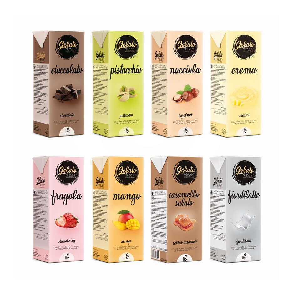 Hazelnut gelato Mix 1 L