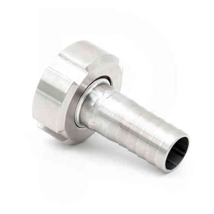 Hose connector DIN 15 M with swivel for ⌀ 20 hose