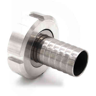 Hose connector DIN 32 M with swivel for ⌀ 20 hose