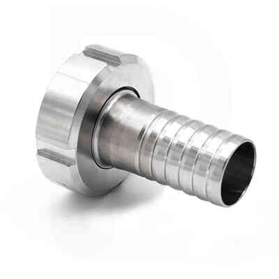 Hose connector DIN 40 M with swivel for ⌀40 hose