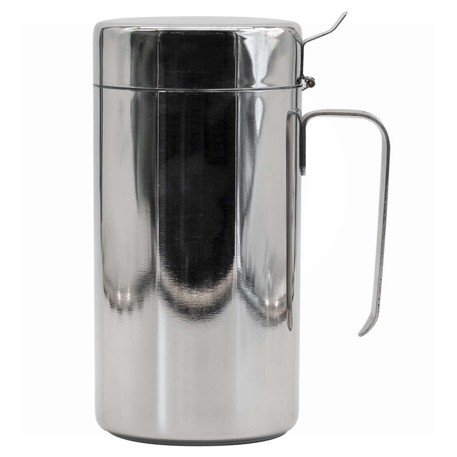 Huilière anti-goutte en acier inox 1 L