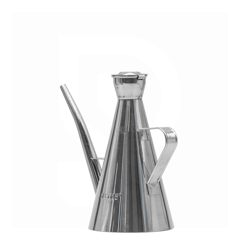 Huilière conique en acier inox 300 ml