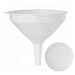 Imbuto bianco in plastica Ø 35 con filtro