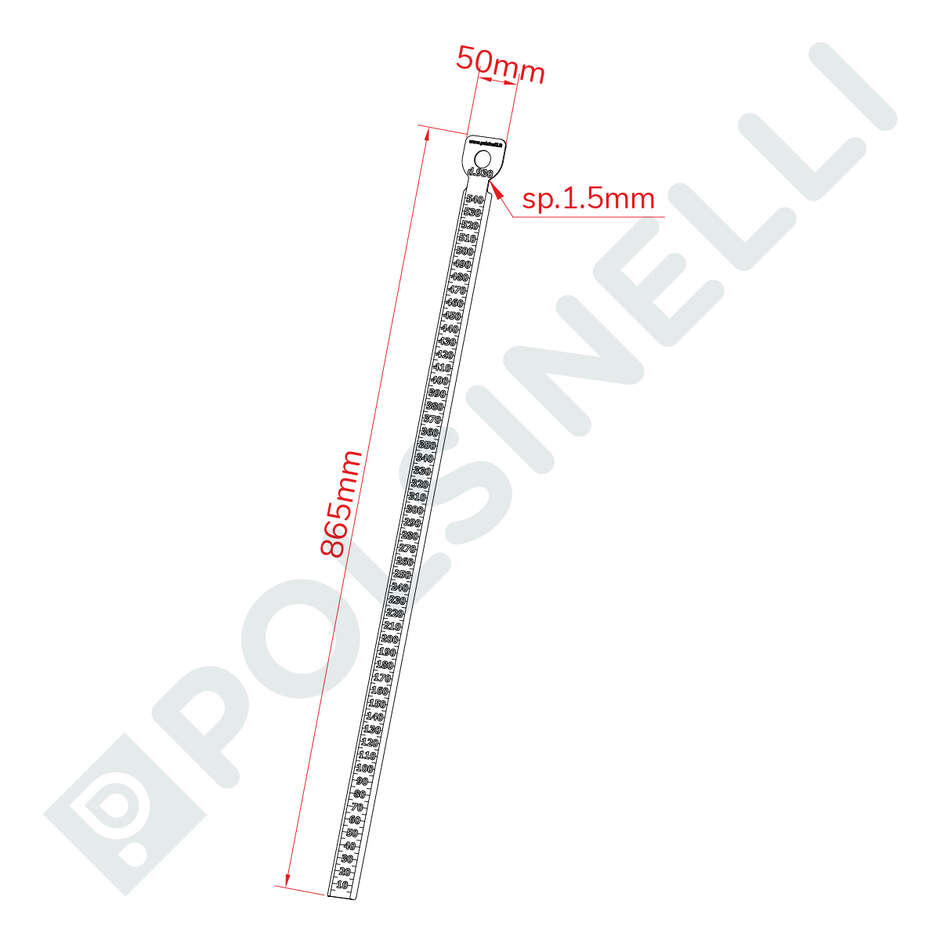 Indicator de nivel de acero Inox Birrometro 540