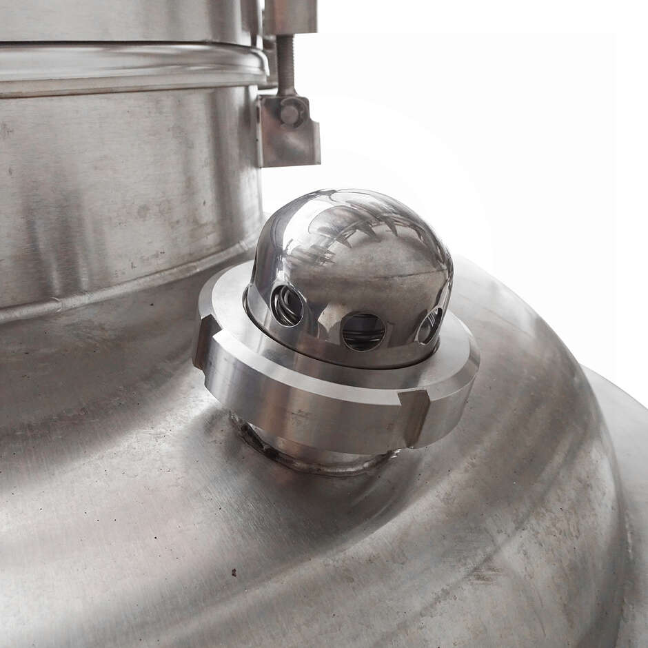 Isobarer gekühlter Edelstahltank 650 liter