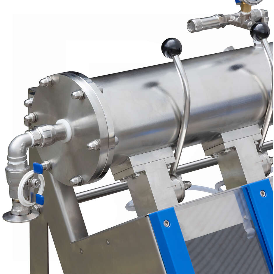 Isobarische Abfüllmaschine ISO 4V 4 Ausläufe