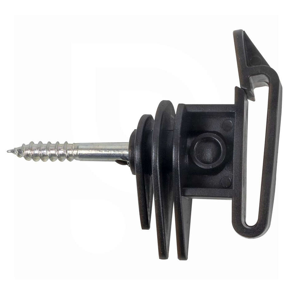 Isolateur de bande avec vis Ø 6 mm pour bois (25 pièces)