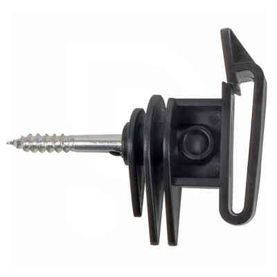 Isolatore per banda con vite Ø 6 mm per legno (25 pezzi)