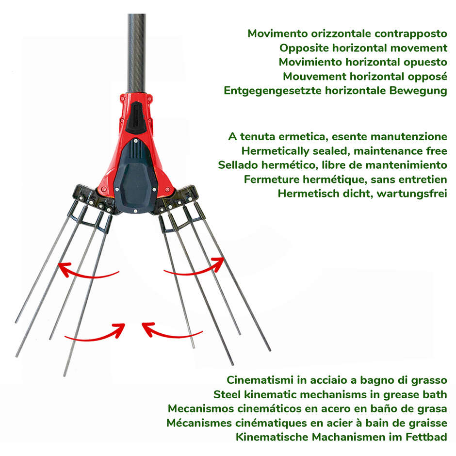 Jaguar Aima electric shaker with telescopic carbon rod