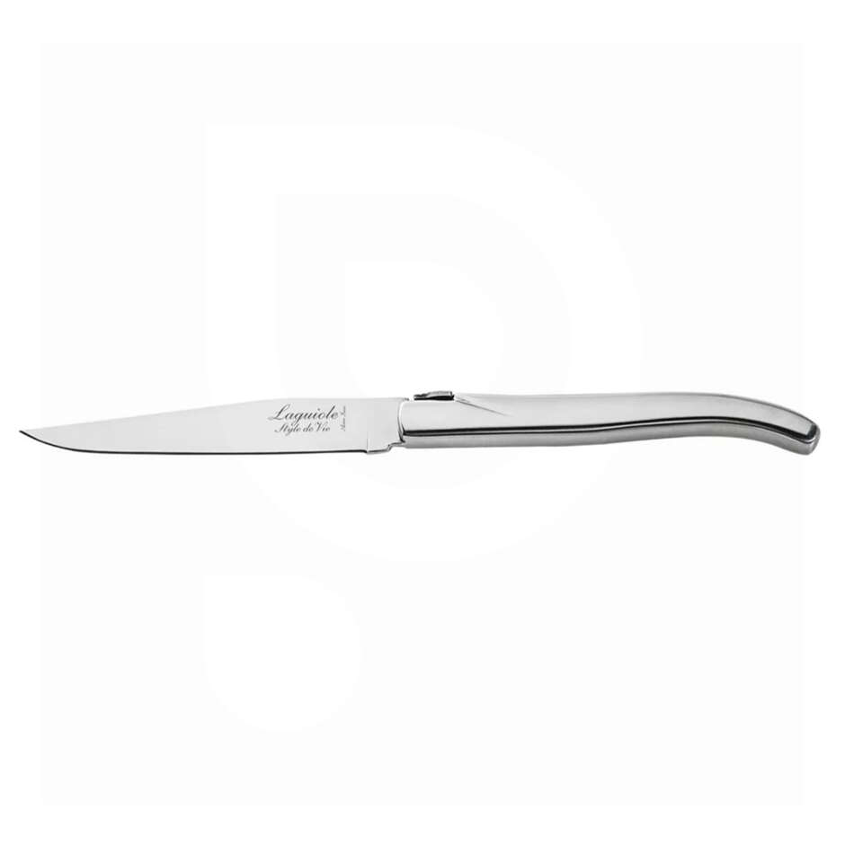 Juego de 6 cuchillos para bistec Luxury Line de acero inoxidable – 10,5 cm