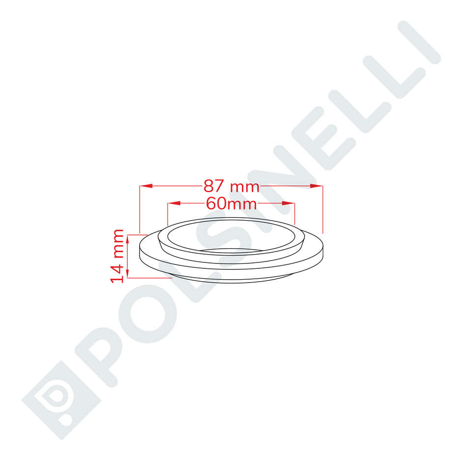 Junta EPDM Garolla 60