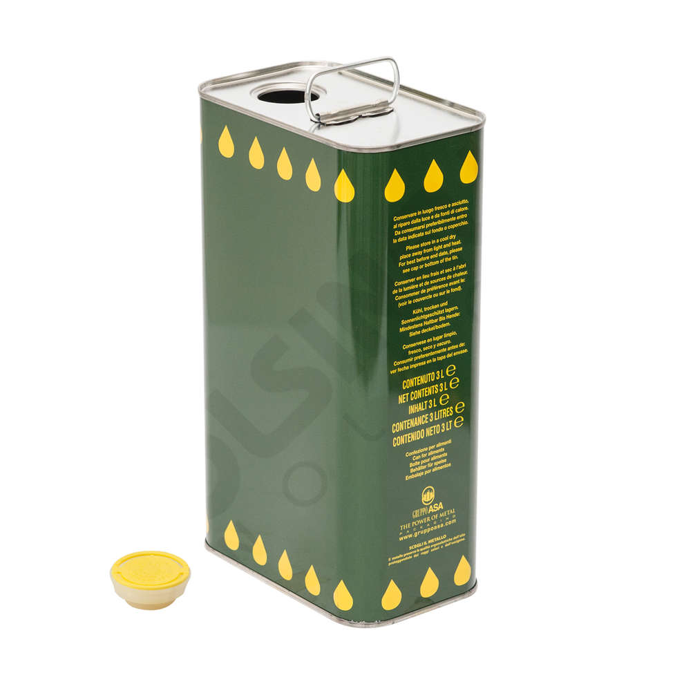 Kanister für Olivenöl 3 L (St. 440) Olivenöl | Polsinelli Enologia