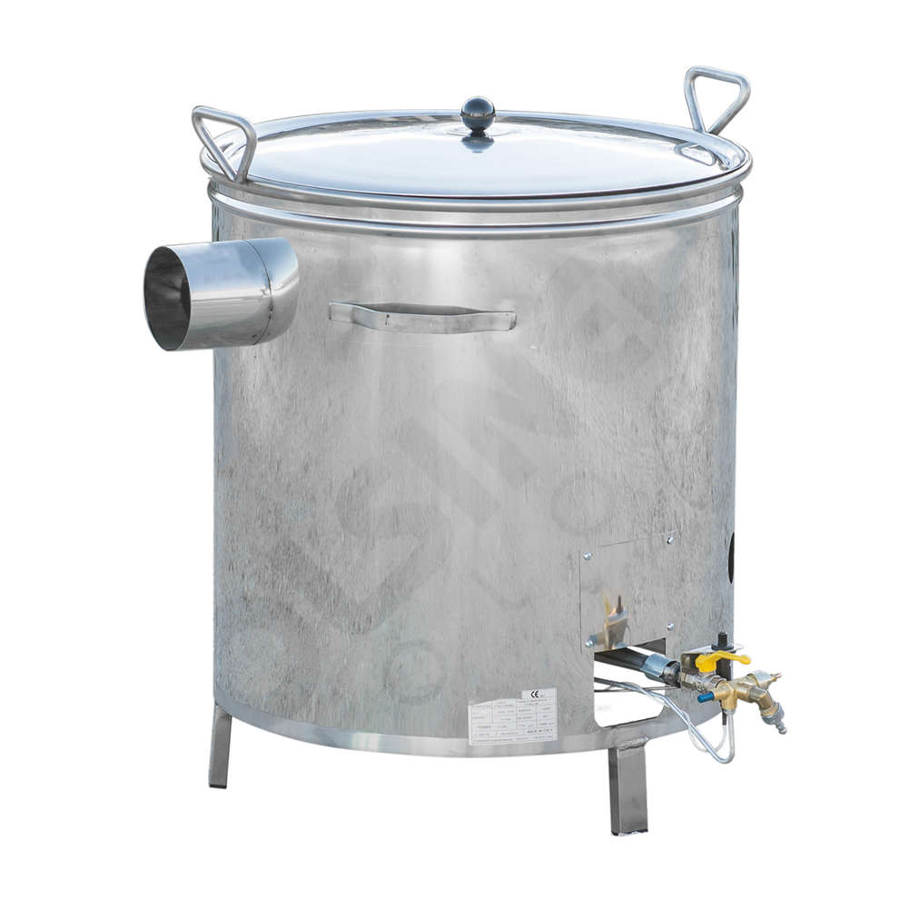 Caldera inox a gas 55 L
