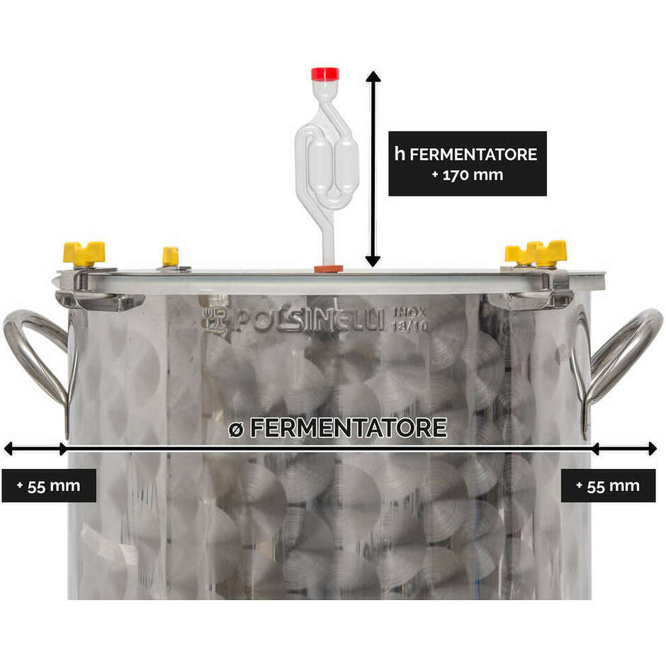 Kit en inox pour bière faite maison