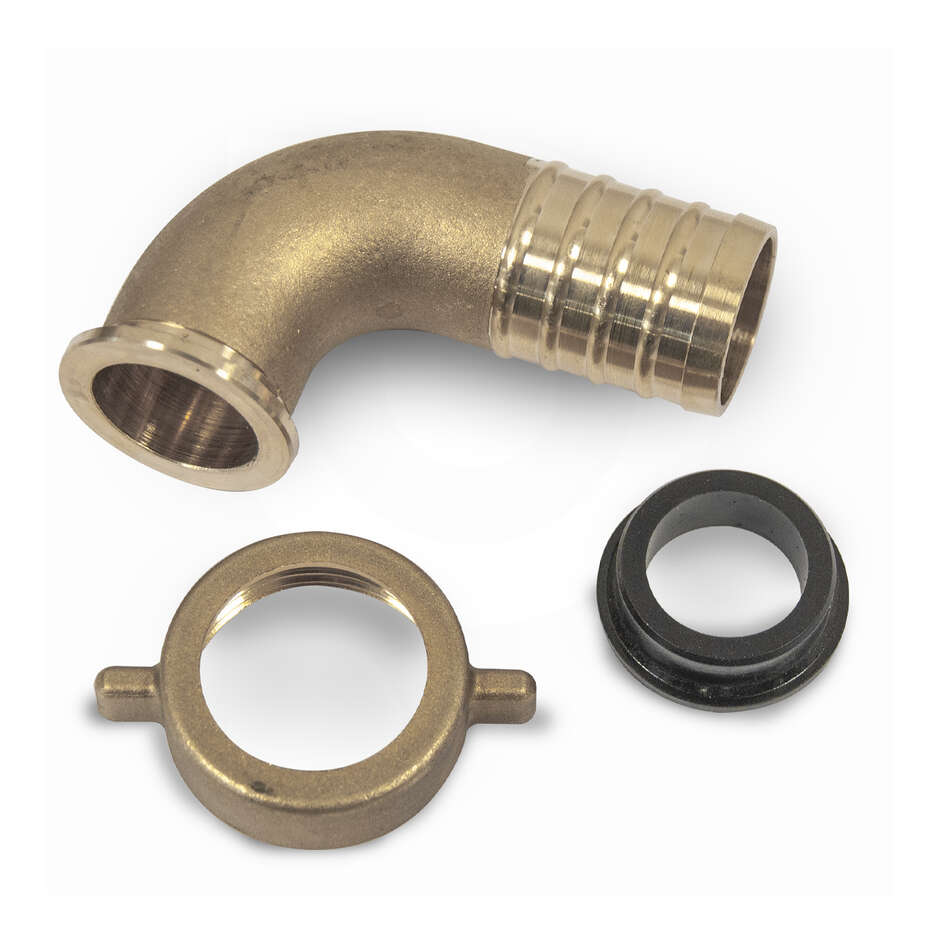 Kit raccord de tuyau courbé et pivotant BE-M 25