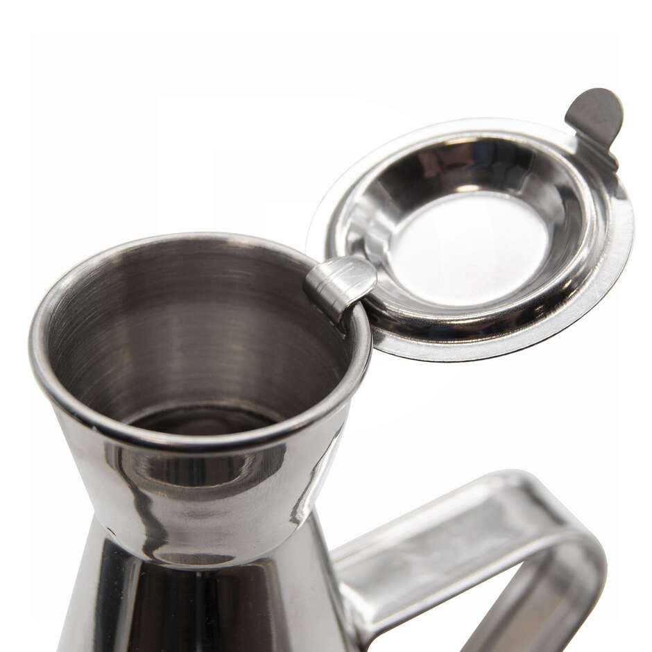 Konischer Öltopf aus Edelstahl 1 L