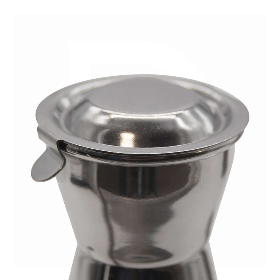 Konischer Öltopf aus Edelstahl 300 ml