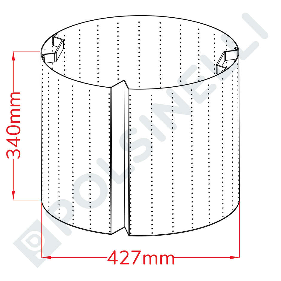 Korbfilter für 50 L Topf