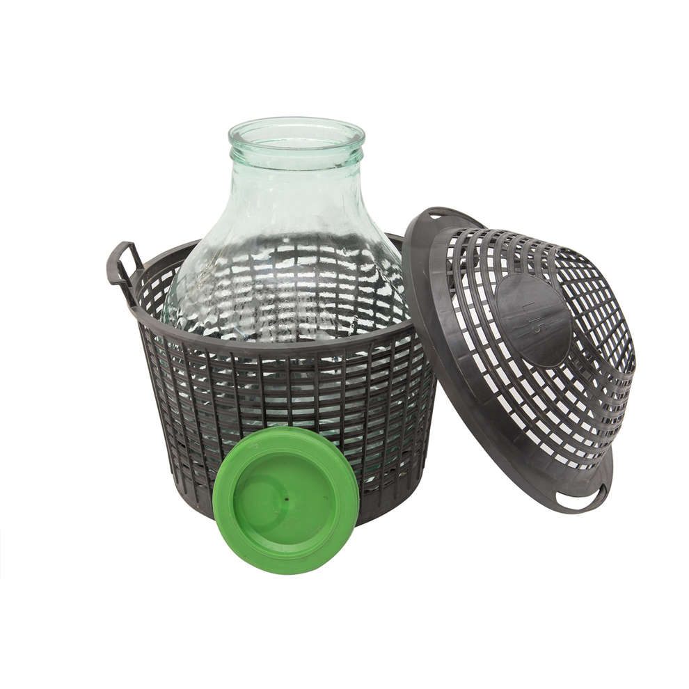 Korbflasche 15 L weiter Hals