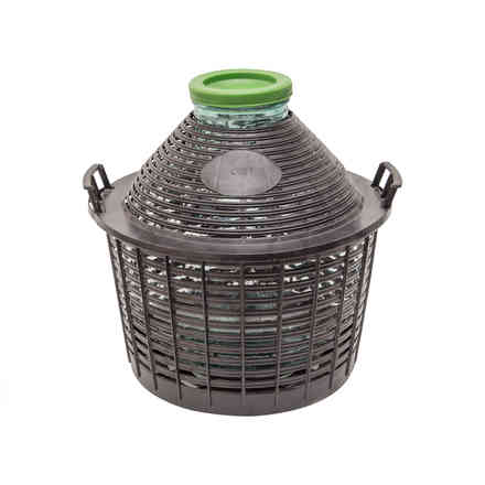 Korbflasche 25 L weiter Hals