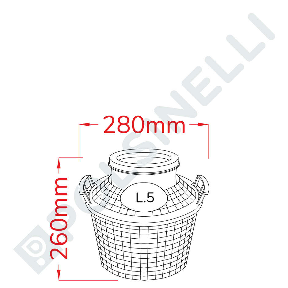 Garrafón 5 L boca ancha