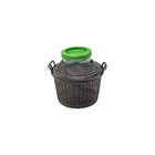 Korbflasche 5 L weiter Hals