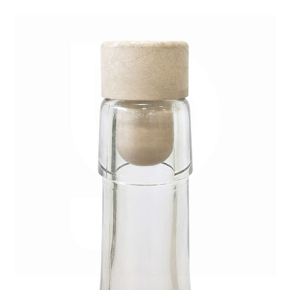 Korbflasche 500 ml mit Stopfen (23 Stück)