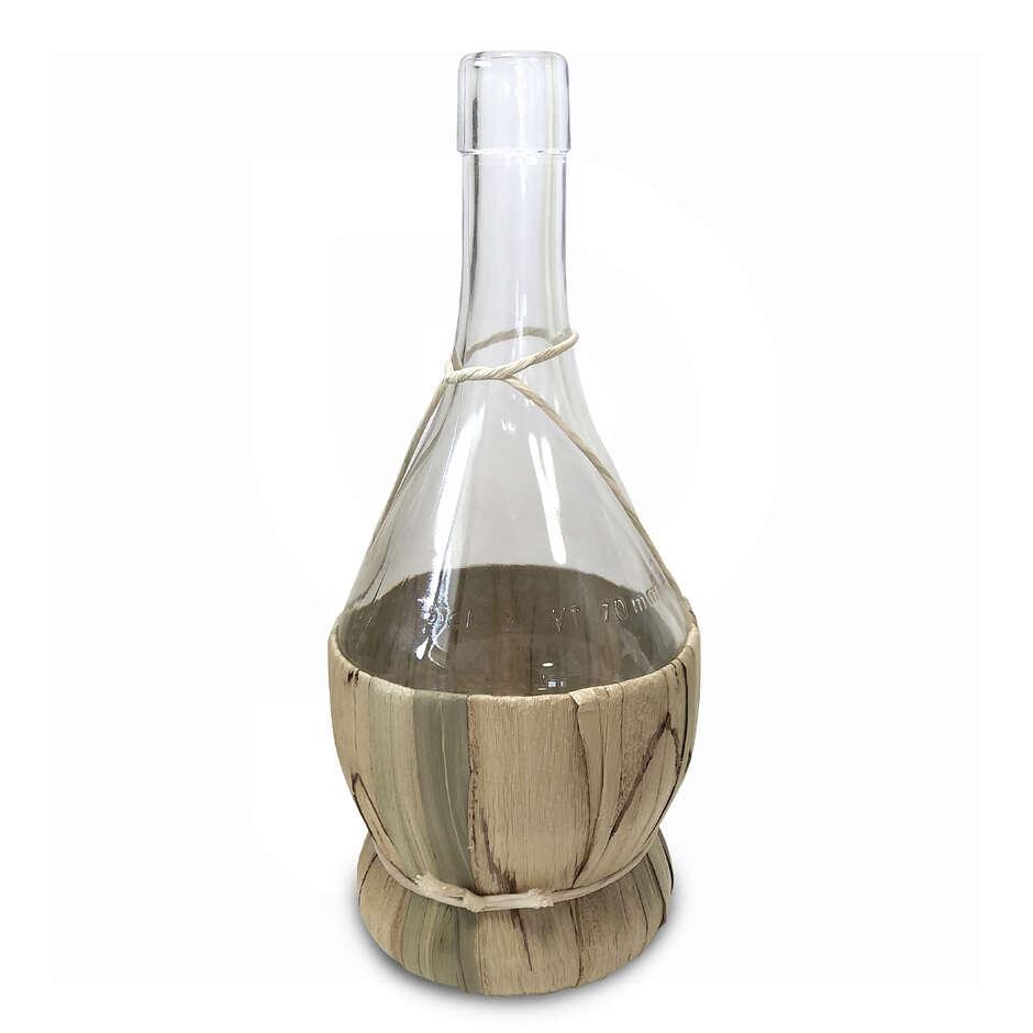 Korbflasche 500 ml mit Stopfen (23 Stück)