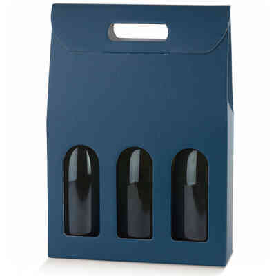 Köfferchen Blau von 3 Plätze Fasereffekt (St. 30)