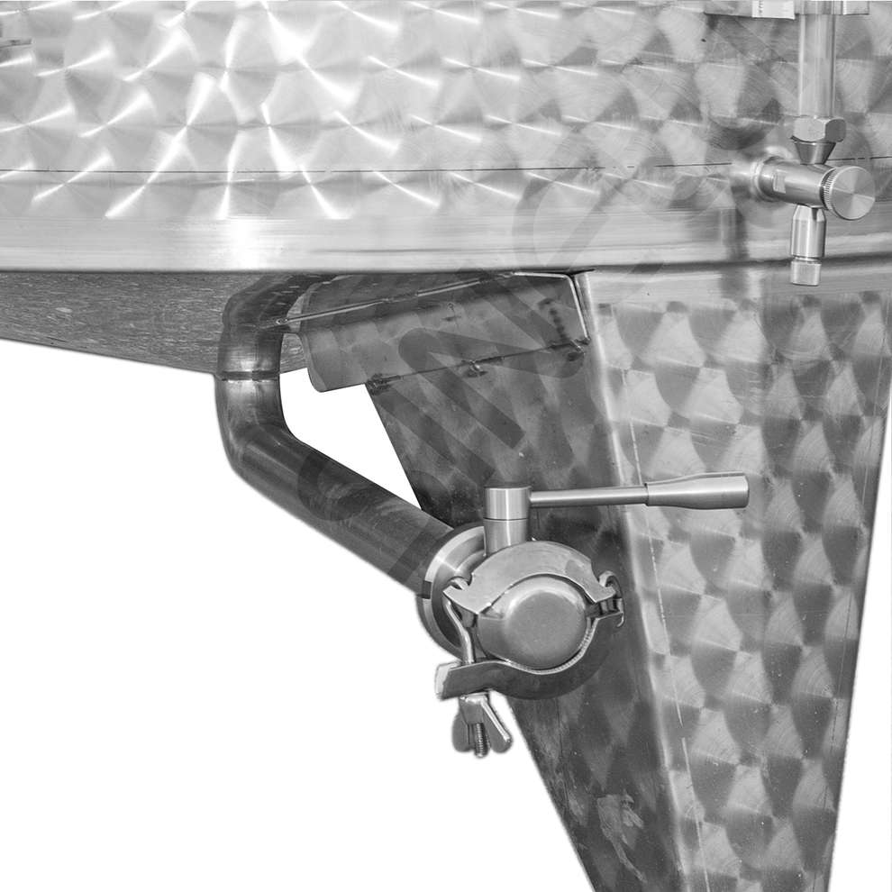 Lagerbehälter L 1500 mit Mannloch Ø300