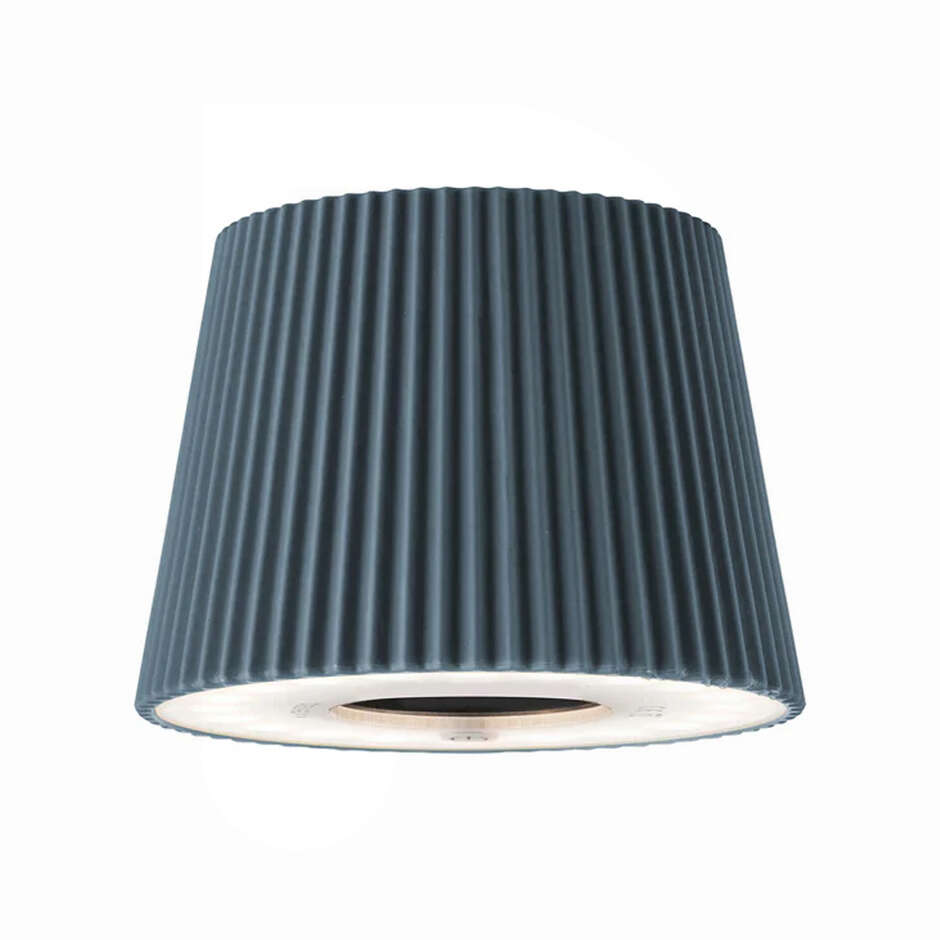 Lampe LED à abat-jour One-Light Sun de couleur Graphite