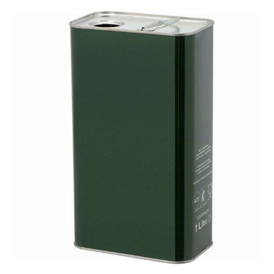 Lata para aceite verde oscuro 1 L (36 unidades)