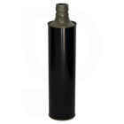 Lattina cilindrica per olio 75 cl nero lucido (35 pezzi) 