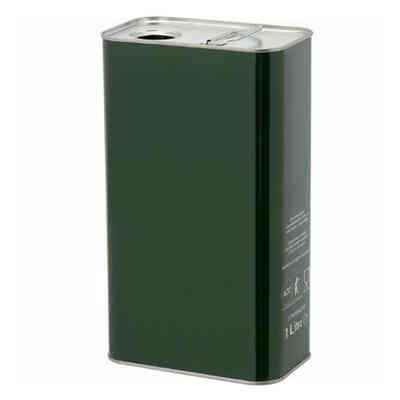 Lattina per olio verde scuro 1 L (1008 pz)