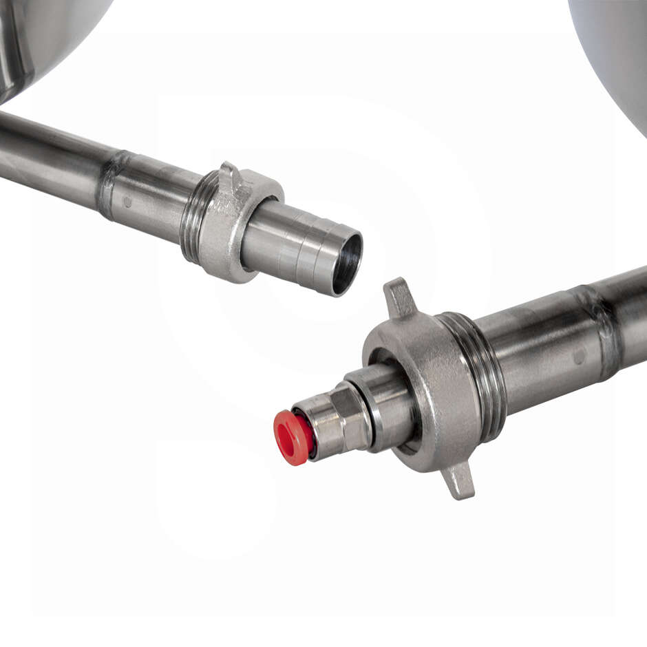 Lave-bouteilles/souffleur inox en acier inoxydable 2 places